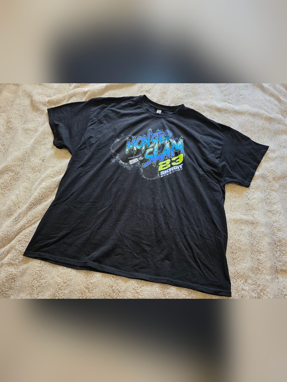 3XL Gildan Black Monster Slam '23 Graphic Tee